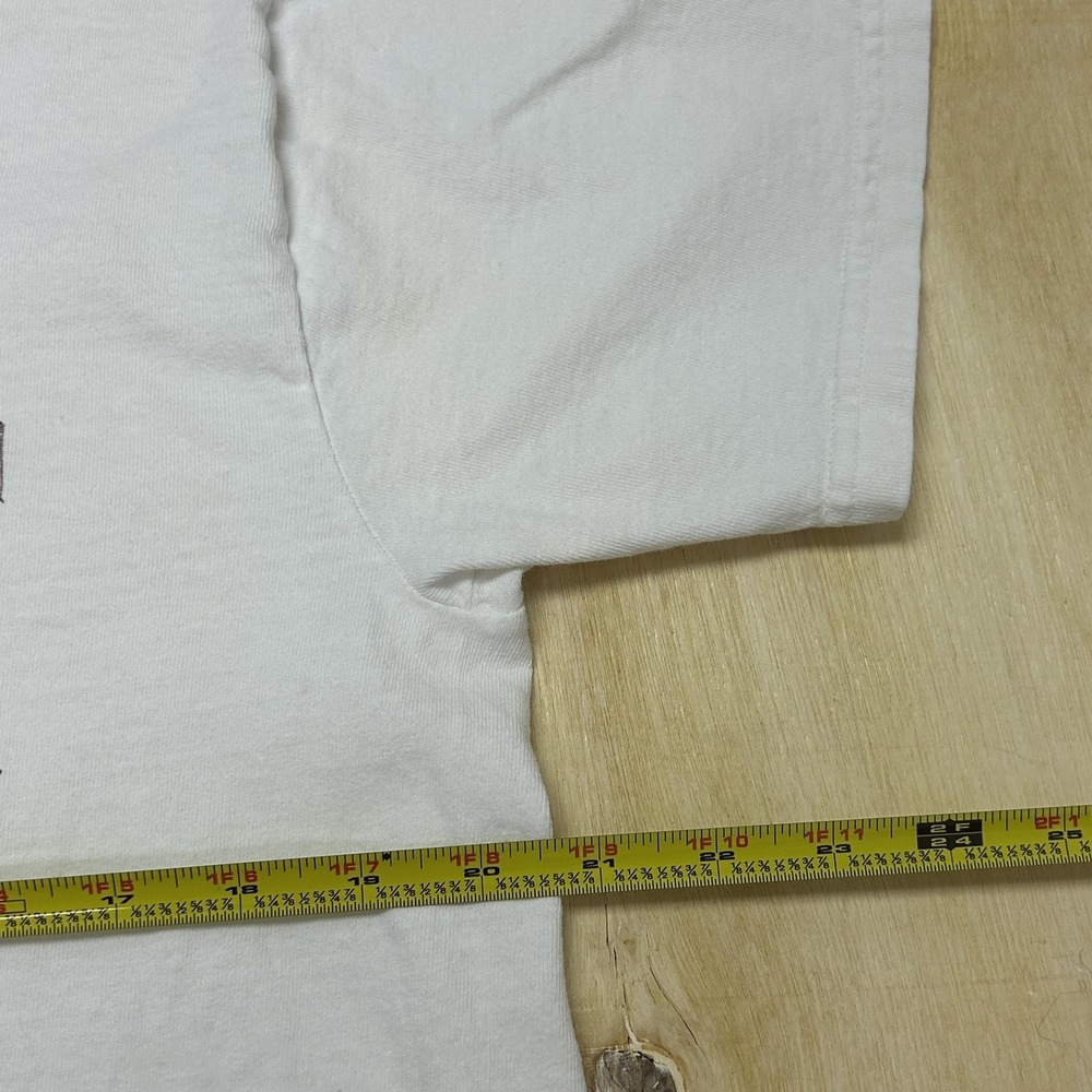 Vintage Jeff Foxworthy Redneck Hunter Shirt Mens Large White Tee T-Shirt Delta - Picture 7 of 9